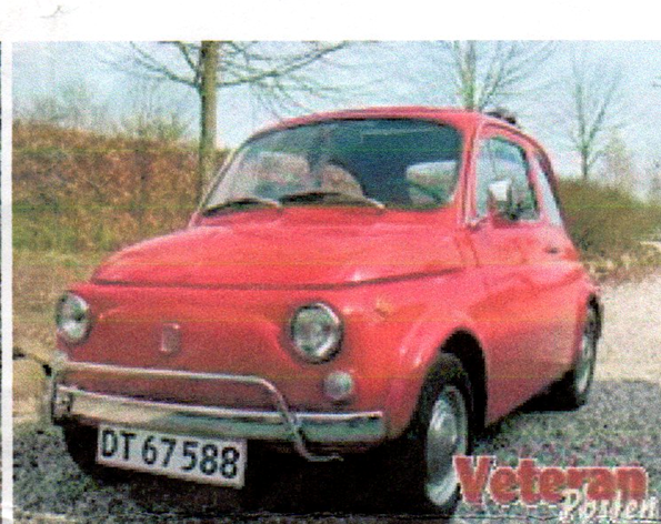 Sælges Fiat 500 Klub Danmark